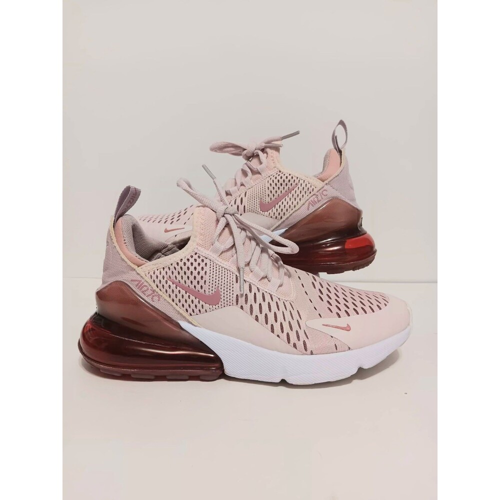 Nike Air Max 270 Silt Pink/ Burgundy Women's Sneakers Sz 8
